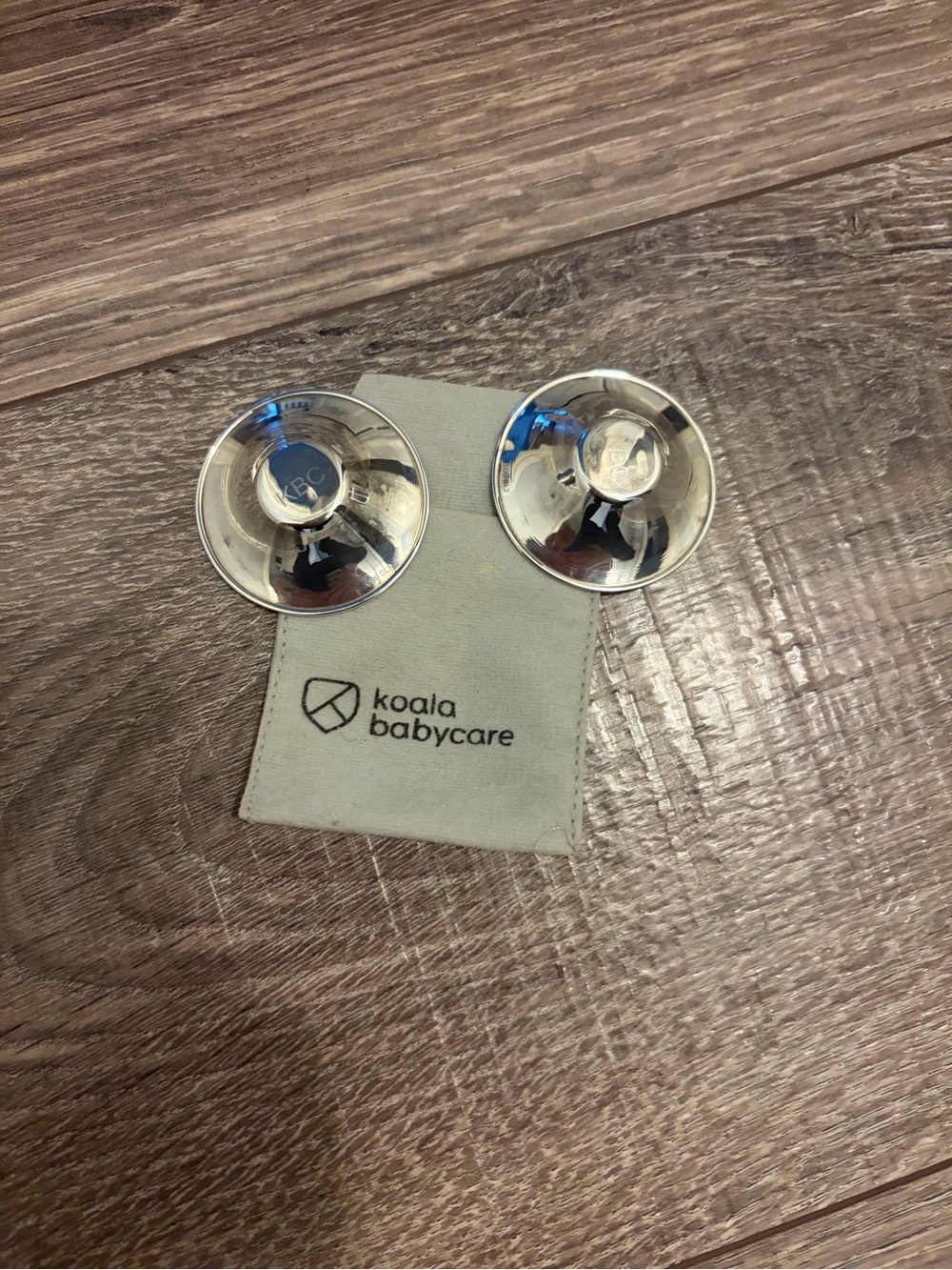 Koala Babycare Silver Nipple Covers